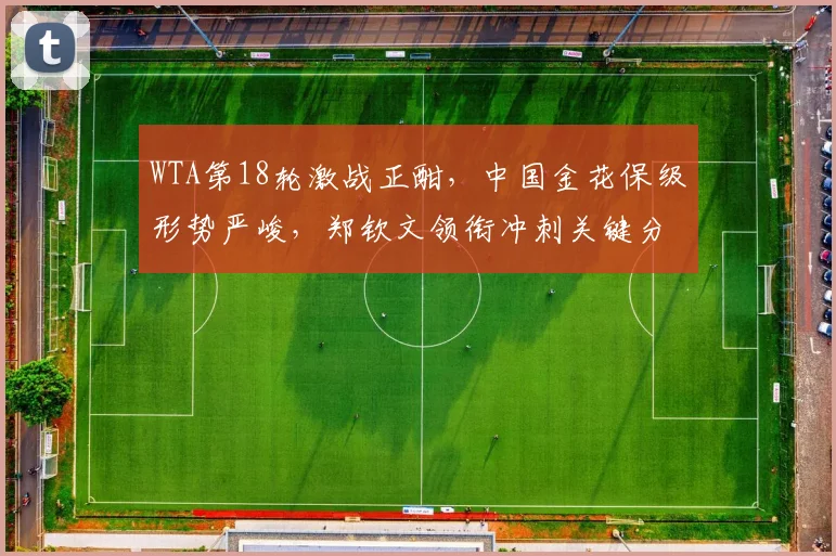 WTA第18轮激战正酣，中国金花保级形势严峻，郑钦文领衔冲刺关键分