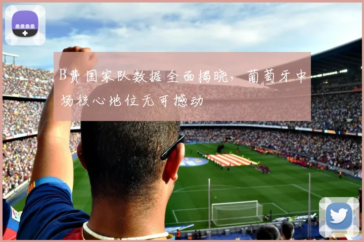 B费国家队数据全面揭晓，葡萄牙中场核心地位无可撼动